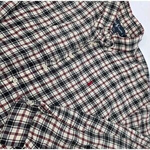 Vtg 90s RALPH LAUREN Blaire Flannel Mens Large Plaid Oversized RARE Outdoors